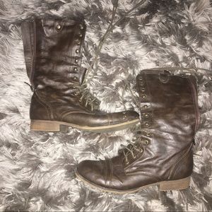 Steve Madden Combat Boots